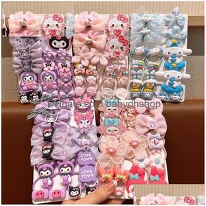 Haarzubehör Komi Childrens Gummi -Band Mädchen verletzen nicht elastische gute Baby Kopf String Little Girl Scrunchie Drop Lieferung Kinder dhe4m