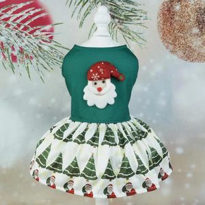 Собачья одежда очаровательное платье для домашних животных с прекрасным мастерством праздничные рождественские платье