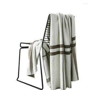 Одеяла мериновая шерсть Материал Материал мягкий и удобный высококачественный диван вязаный 130cmx160 см 1 кг