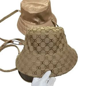 Wide Brim Hats Reversible designer bucket hat summer hats for men women canvas fisherman casquette luxe fashion beach designer cap multicolour P71J