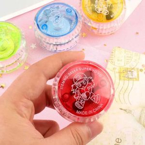 Yoyo New LED Flash Yoyo Leisure Game Classic Childrens Clutch Mechanical Magic Yoyo Toys Childrens Party Fashion Toys Y240518