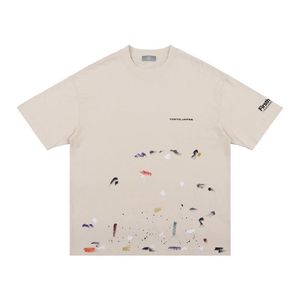 Мужские плюс Tees polos 22ss Summer Tee Splash чернила