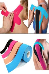 5500 cm Impossibile traspirare in cotone traspirante Kinesiologia Sport Sports elastico rollio elastico Muscolo bandage carezzatura a nastro per la cura del ginocchio Protec6358039