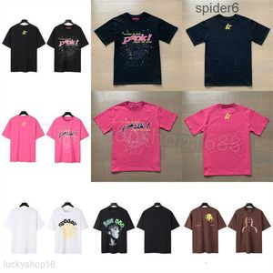 Designer Männer T -Shirt Pink Young Thug Women Quality Schaumdruck Druck Webmuster T -Shirt Mode Top MF8B MF8B LD9P