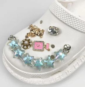 Designer Jewelry Charm Chains Bling Rhinestone Pearl JIBZ Women Gift ks Charms For Decaration8498727