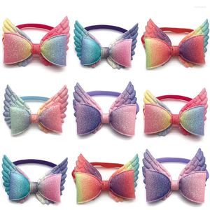 Dog Apparel 50/100Pcs Cat Accessories Pet Grooming Wing Style Small Product Bow Tie Necktie Supplies