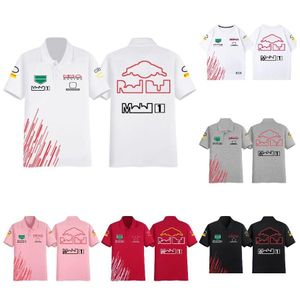 オートバイアパレル2023 F1 Tシャツフォーマ1レーシングシャツスポーツチームユニフォーム特大のTシャツ