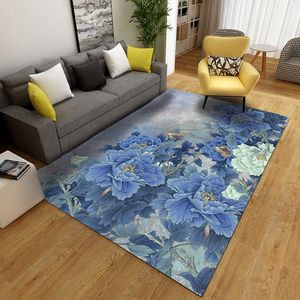 Carpets New Chinese carpet living room classical style printed new H240517