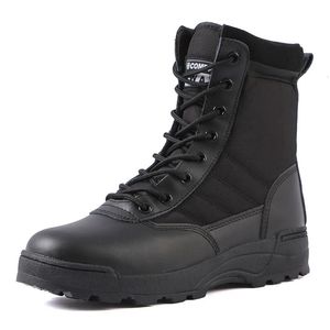 Tactical military boots special forces desert combat army boots outdoor hiking boots ankle shoes work safety shoes 240510