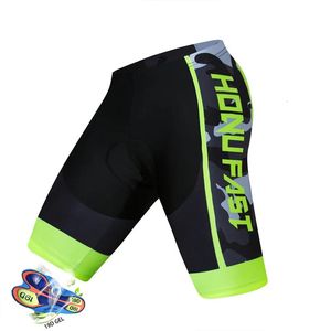 Roupas de ciclismo de verão Mountian Bicycle Cycling Shorts Men 19D Anti Slip Gel Bike Mtb Shorts Mountain Breathable 240516