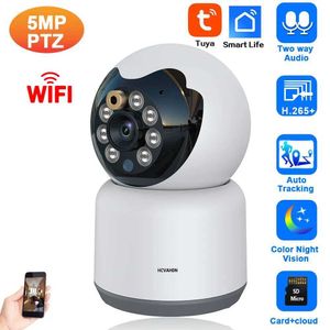 Kablosuz Kamera Kitleri Mini İç Mekan Tuya Kamerası 5MP HighDefinition Hareket Algılama 2 Kanal Ses Renk Gece Görüşü Ev Akıllı Yaşam Güvenliği Köpeği ve J240518