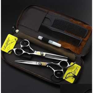 Hair Scissors 6.0Inch Jason New Professional Hairdressing Kit Jp440C Barber Shears Cutting With Bag Drop Delivery Products Care Stylin Dhmaq