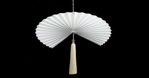 Party Favor Chinese Red Paper Folding Fan Wall Decoration Hanging Package Large Printed Gift Folded Decorative Fans146859425061508