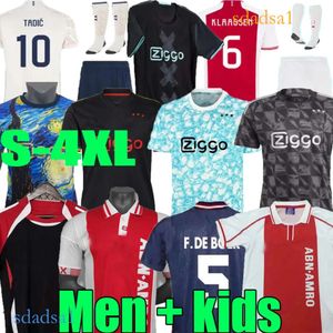 3xl 4xl Tadic 15 16 21 22 23 24 Home Away Soccer Jerseys Berghuis Marley Kit Klaassen Brobbey Bergwijn Cruyff 2023 2024 1994 95 97 1998 Men Kids Football Shirt