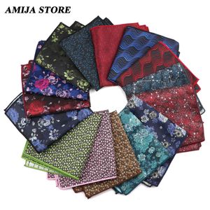 Bandanas Durag Advanced Handheld Flower Water Wave Constellation Paisley Christmas Party Pocket Square Handheld Blume Set J240516