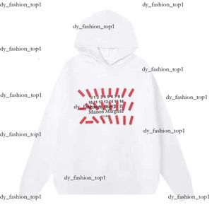 Margiela MM6 Hoodie 2023 Men's Women's Hoodie Sweatshirt Designer Hoodies Pullover Winter Hoody Color Printed Seater Trand High Quality Long Sleeve MaisonMM6 555