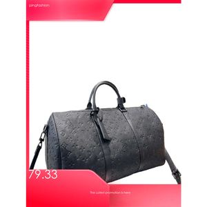 Black 10A Top emed Duffel Mantenha todos os designers de grande capacidade Bolsa de bolsa para homens do ombro de zíper ao ar livre de gola ao ar livre