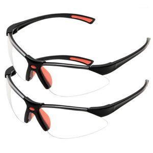 Солнцезащитные очки 1 2pcs прозрачные фабричные лабораторные лаборатории безопасность глазных защитных очков с антиизактивной ветроэнергетической пылеизмешкой против синего света 248o