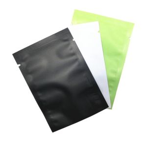 Gift Wrap 100PCS Matte Flat Open Top Aluminum Foil Bag Vacuum Heat Seal Packaging Pouches Dried Food Coffee Tea Mylar Smell Proof6166523