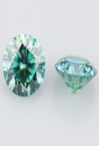1 Carat Blue Color Moissanite Stone Beads 65mm Brilliant VVS1 Excellent Cut Grade Test Positive Lab Diamond For Jewelry Q1214 4067824637