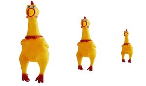 NEW petcircle funny Dog Toys Rooster Crows Attract Puppy Dog and Cat Pet Squeak Toys Screaming Rubber Chicken size SL shippin1934837