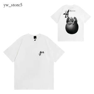 Stussy Tshirt Designer Men's Printed Stu Ssy T Shirt Fashion Street Trend Signs For Men Womens Stu Shirts Designer Cottons Topps Mans Casual Luxury Trend Brand CD83