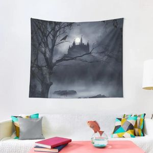 Tapestries Gothic Night Fantasy Tapestry Room Decorator Living Decoration Wall Coverings On The