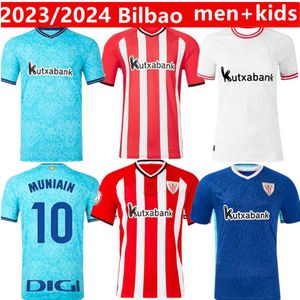 24 25 Soccer Jerseys Berenguer 2024 2025 Muniain Williams Football Shirt Raul Garcia Villalibre Jersey Sancet Third Gk Black Unai Simon Athletic Bilbao