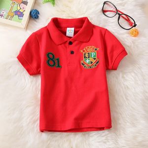 Fashion Boys Polo Shirts Quality Baby Boy Sports Shirt Kids Short Sleeve Tops Summer Children Clothes 2 4 6 8 10 12 Years 240515