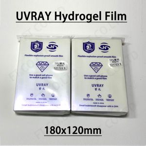 Гидрогель мембрана UVRay TPU фильмы мягкие гибкие HD/Матовая анти-кипение мобильная телефонная защита экрана для замороженной зеленой пленки наклеек