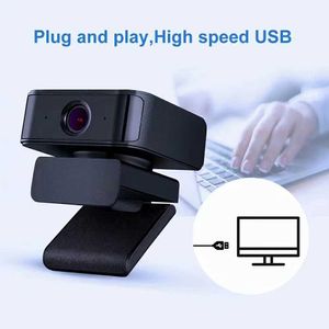 Webcams 2MP 1080P 360 degree AI tracking wireless USB network camera used for onboard online teaching video camera PC laptop digital camera J240518