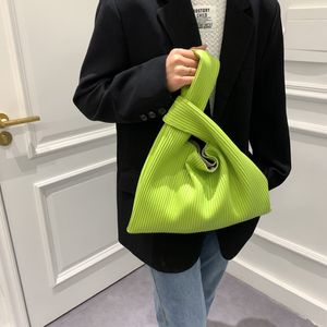 Faltener Korea -Stil Totes großer Kapazität PU Leder Damen Designer Luxusmarke Big Bucket Schulterhandtasche 247o