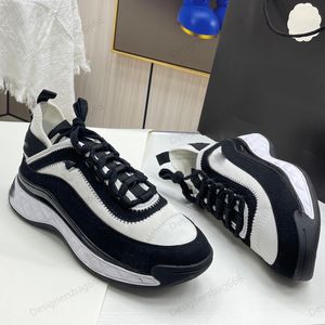 Sneakers ad aria cuscino importato in tessuto di seta giuntura in pelle scamosciata scarpe da corsa per pizzo casual a maglie da tennis scarpe da calcio da tennis signore grandi dimensioni35-42