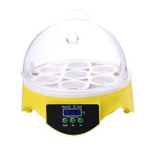 7 Ovos de incubadora de pássaros de galinha Máquina de tração automática Controle de temperatura Inteligente Codorna Parreling Farm Supplies6514683