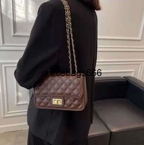 Diamond Lattice Cross Body Luxury Designer Messenger Bag Lady Leather Flip Chain Handbags High Quality Fashion Shoulder Bags HBP 05