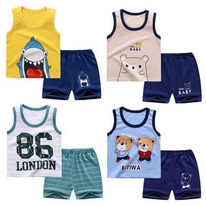 Set di abbigliamento Summer Cash Girl Childrens Sport Sports Sports T-shirt Set di abbigliamento J240518