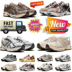 Top Shotos de Maratona de Maratona de Gel Top NYC 2024 Designer de alta qualidade Oatmeal Concreto Aço Marinho Obsidiano Creme Creme Branco Ivy Black Outdoor Trail Sneakers