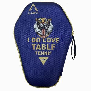 Loki Original Hard Shell Tenis Tennis Racket Saco de capa original Pingue pingue -pong Caso de alta qualidade 240515