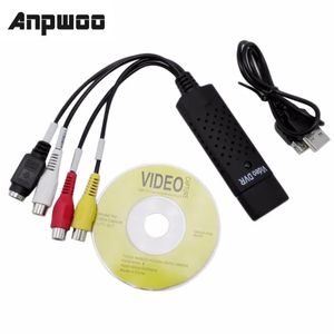 ANPWOO USB 2.0 Video TV DVD VHS DVR Capture Card USB Video Capture Device Support Win10