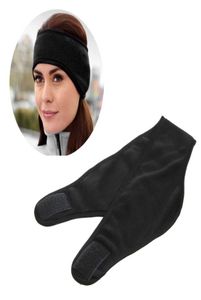 Ganze Frauen Männer Winter Doppelpolar Fleece warmes Stirnband -Ohrbedeckung Ohrschutz1371418