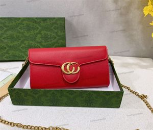 クロスボディチェーンバッグデザイナー財布とハンドバッグレディーラグジュアリー有名ブランドPUショルダーバッグ女性ギフト