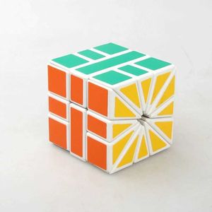 Magic Cubes New 3x3 SQ2 Magnetic Magic Cube SQ-2 Cube Stickerless Square 2 Puzzle Educational Toys Cube 3x3x3 Magnetic Kids Gifts Y240518