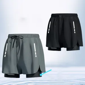 Men's Swimwear 2024 NATAGEM TRONGS SCAPE RÁPIDO RUNDO CURTO DE PRAIA ANTI-DUPLA JAÇA DUPLA JAÇA ANTIMENTE ABKARD SMAI