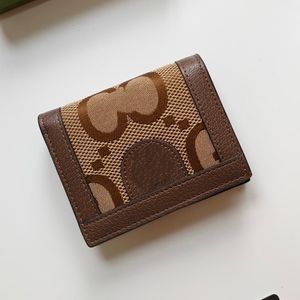 Wallets Designers Woman Cardholder Marmont Cardholder Coin Pouch Small Bag High Quality Genuine Leather Interior Zipper Pocket Card Holders Wallet Designer