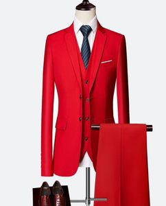 Suit CustomizationGreen Slim Fit Tuxedo Men Formal Business Work Wear Suits 3Pcs Set JacketPantsVest13721202
