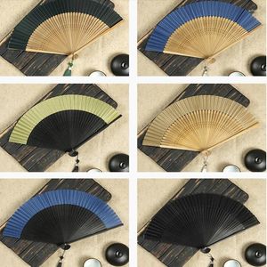 Decorative Figurines 10/30pcFolding Wood Hand Fan Dance Bone Bamboo Silk Antique Folding Lady Spot Chinese Gift Wedding Favors And Gifts