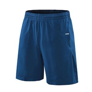 Lu Men Shorts Summer Sport Workout Summer Men Sport Short Woven Elatic Eathable Quick Drg Large Size Runng Fie Quarter Pant