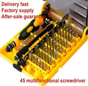 45 в 1 отвертках установить многофункциональный Ferramentas Digital Product Suits Maintenge Hand Tools Chave de Fenda Parafusadeira3993294