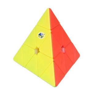 Magic Cubes Magnetic Magic Pyramid Cube Stickerless Yongjun Magnets Triangle Puzzle Speed Cubes For Children Kids Gift Toy Cube Puzzle Y240518