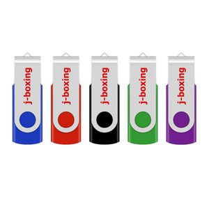 USB Flash Drives Colorf 5pcs/Lot 1 GB 2G 4G 8GB 16G 32GB 64G azionamento a penna rotatura Archivia